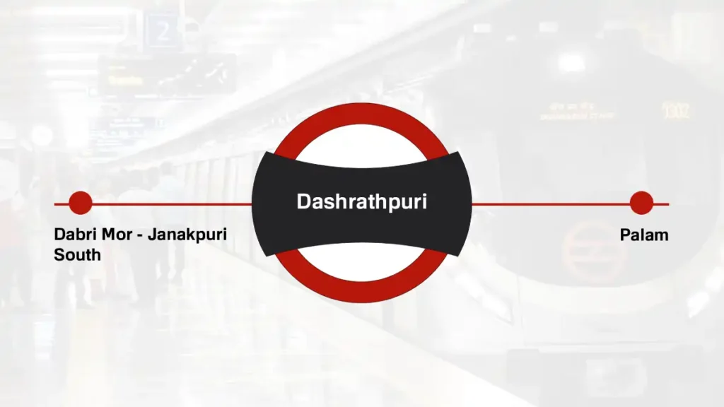 Dashrathpuri Delhi Metro Station