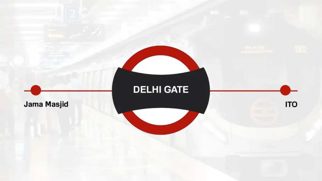 Delhi Gate Delhi Metro Station