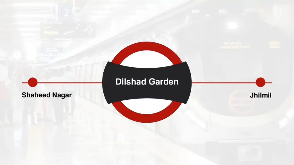 Dilshad Garden Delhi Metro Station