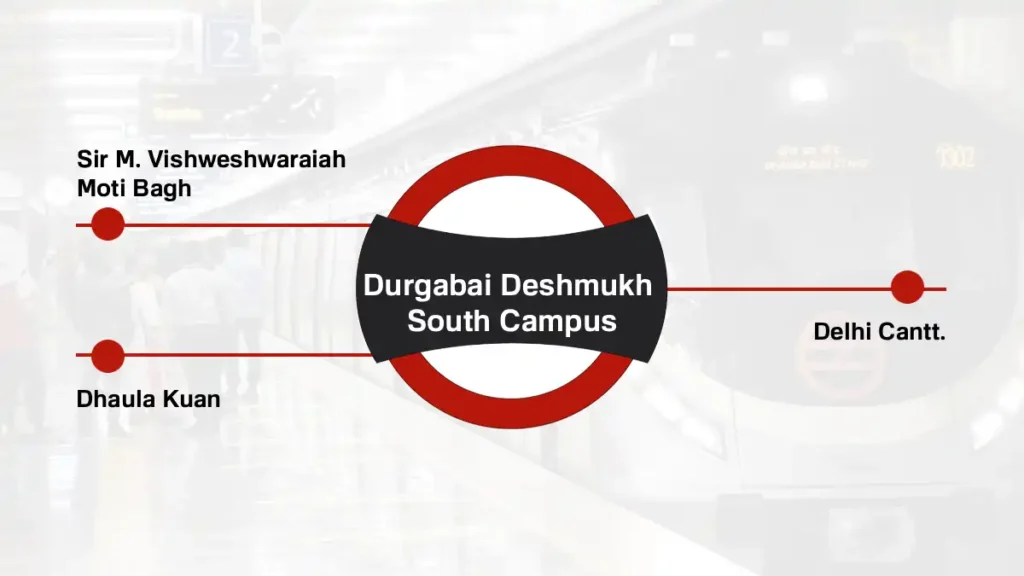 Durgabai Deshmukh South Campus Delhi Metro Station