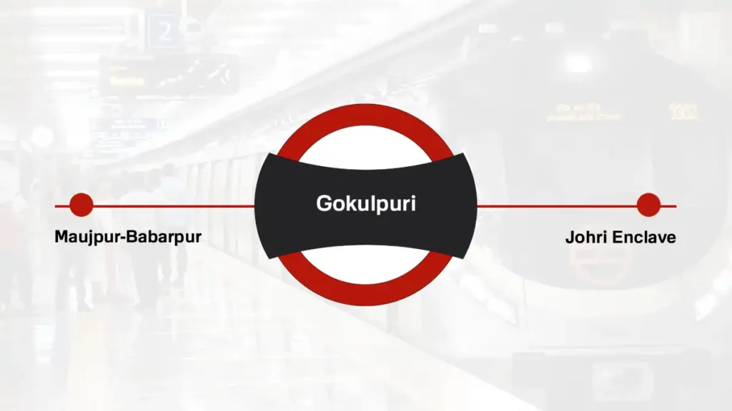 Gokulpuri Delhi Metro Station
