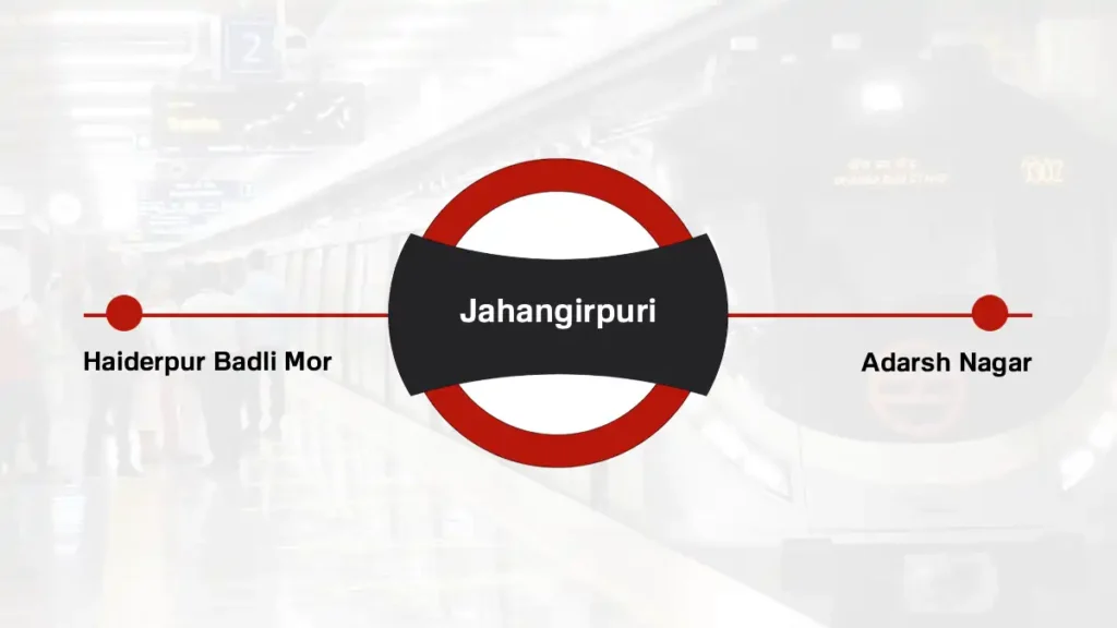 Jahangirpuri Delhi Metro Station