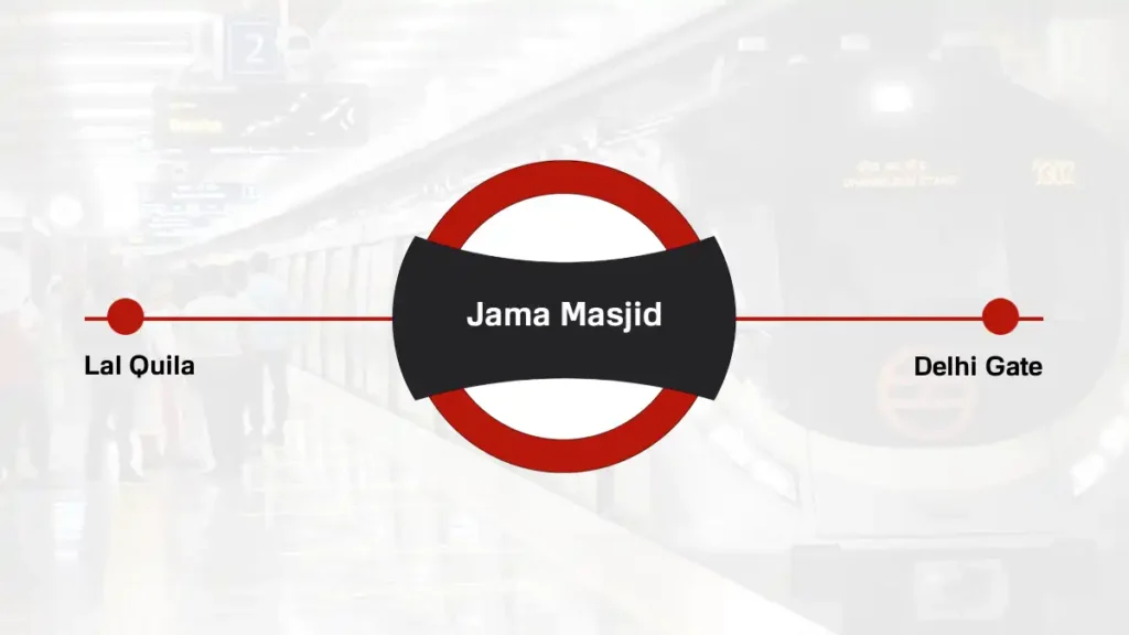 Jama Masjid Delhi Metro Station