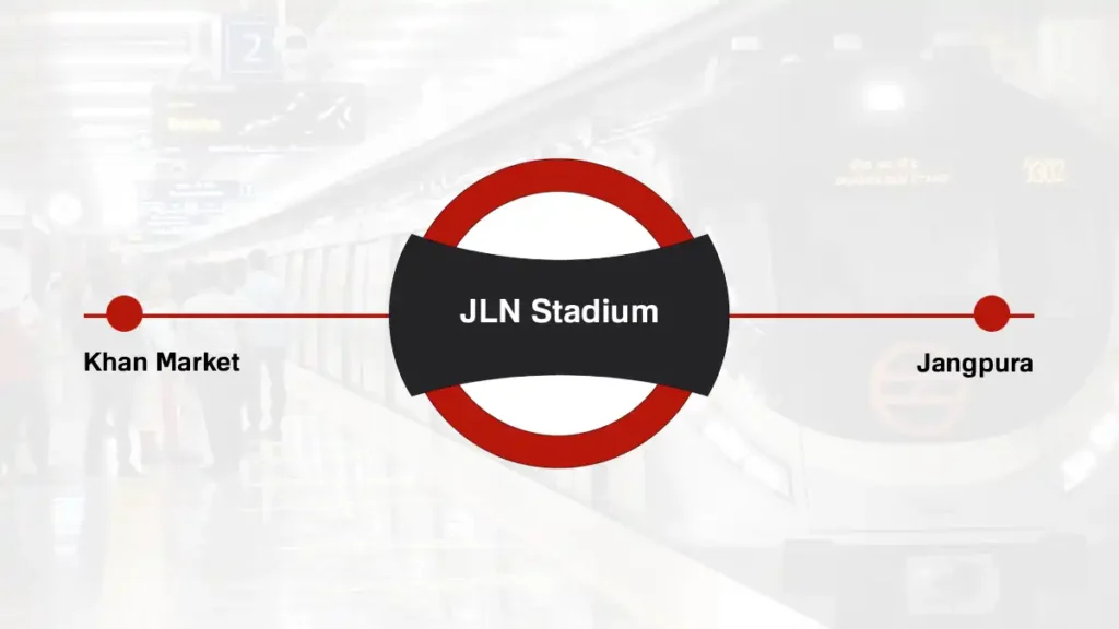 JLN Stadium Delhi Metro Station