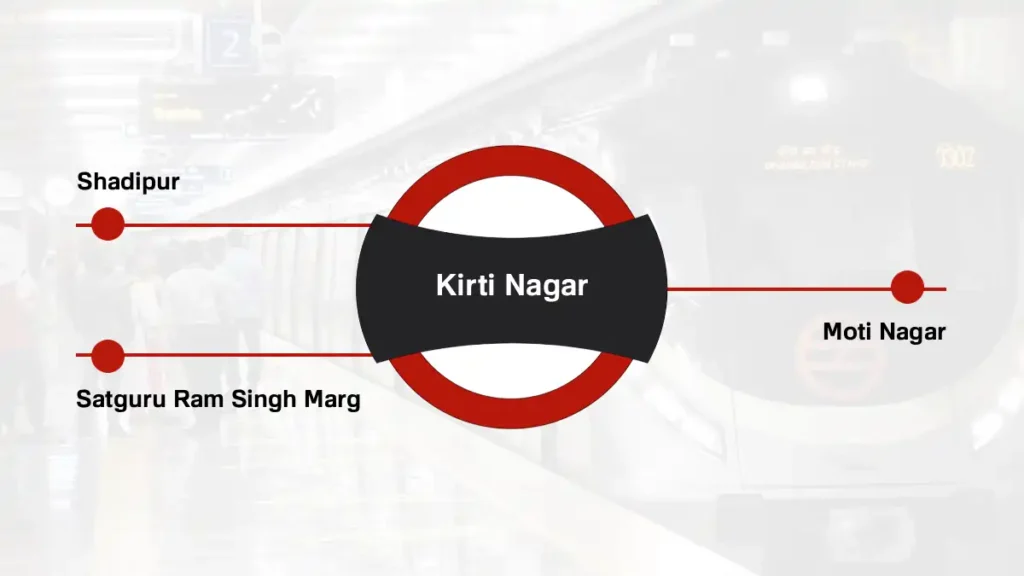 Kirti Nagar Delhi Metro Station
