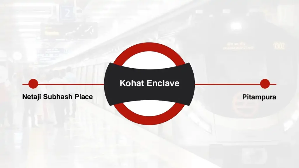 Kohat Enclave Delhi Metro Station