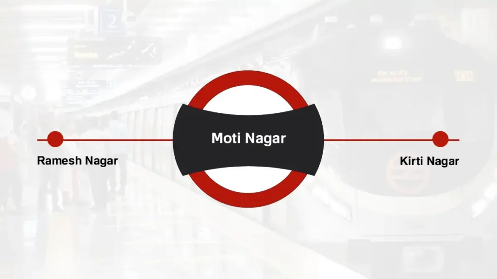 Moti Nagar Delhi Metro Station