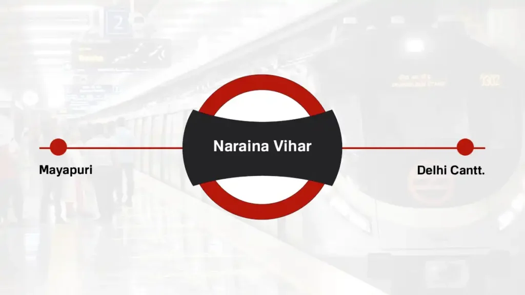 Naraina Vihar Delhi Metro Station