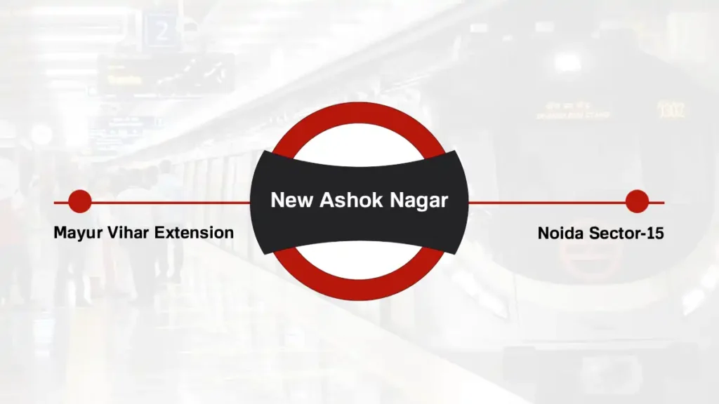 New Ashok Nagar Delhi Metro Station