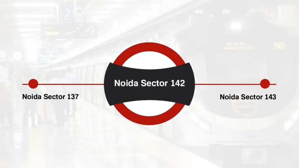 Noida Sector 142 Delhi Metro Station