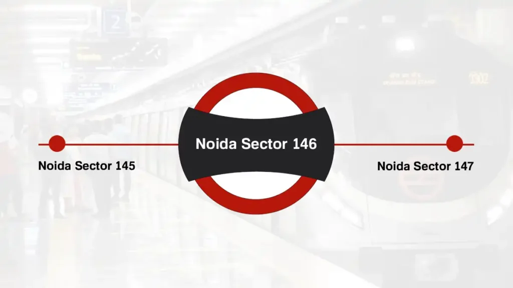 Noida Sector 146 Delhi Metro Station