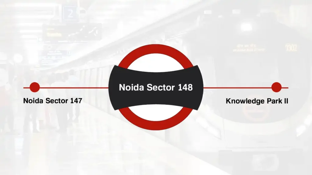 Noida Sector 148 Delhi Metro Station