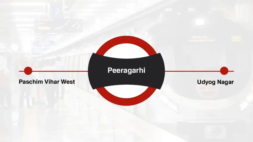 Peeragarhi Delhi Metro Station