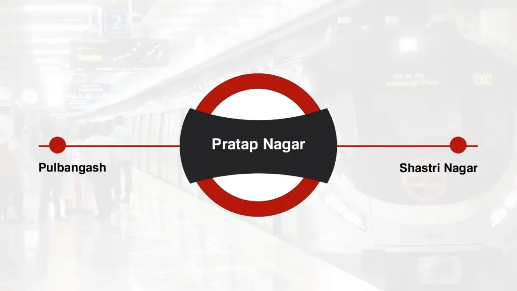 Pratap Nagar Delhi Metro Station