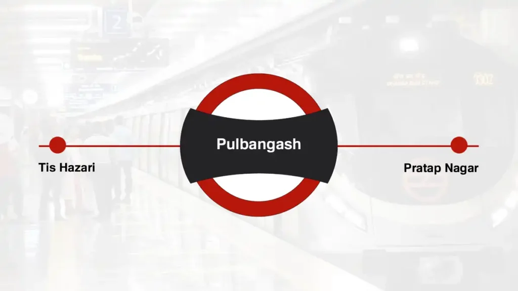 Pulbangash Delhi Metro Station