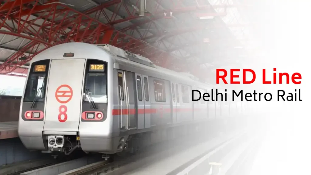 Red Line Delhi Metro Rail