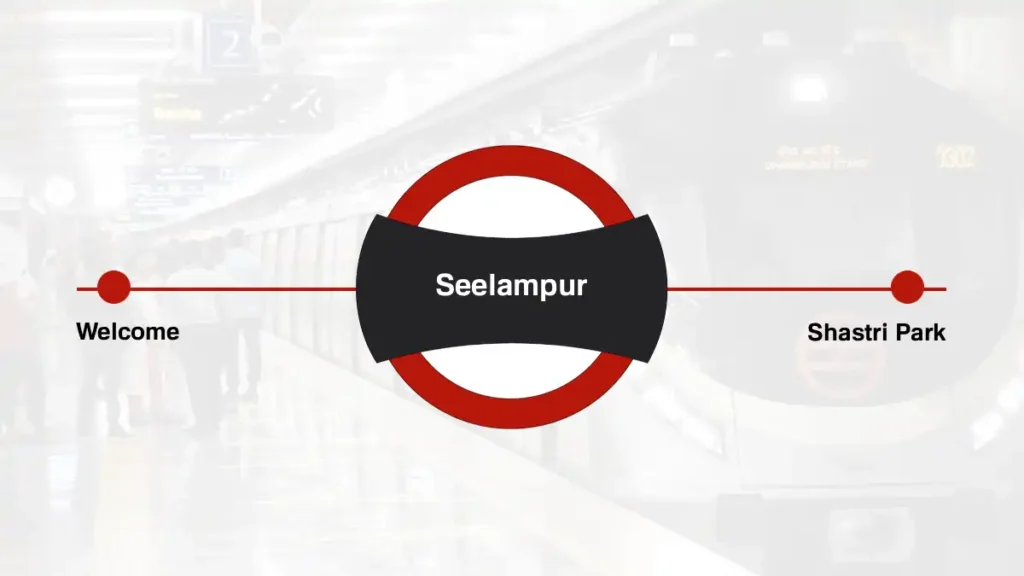 Seelampur Delhi Metro Station
