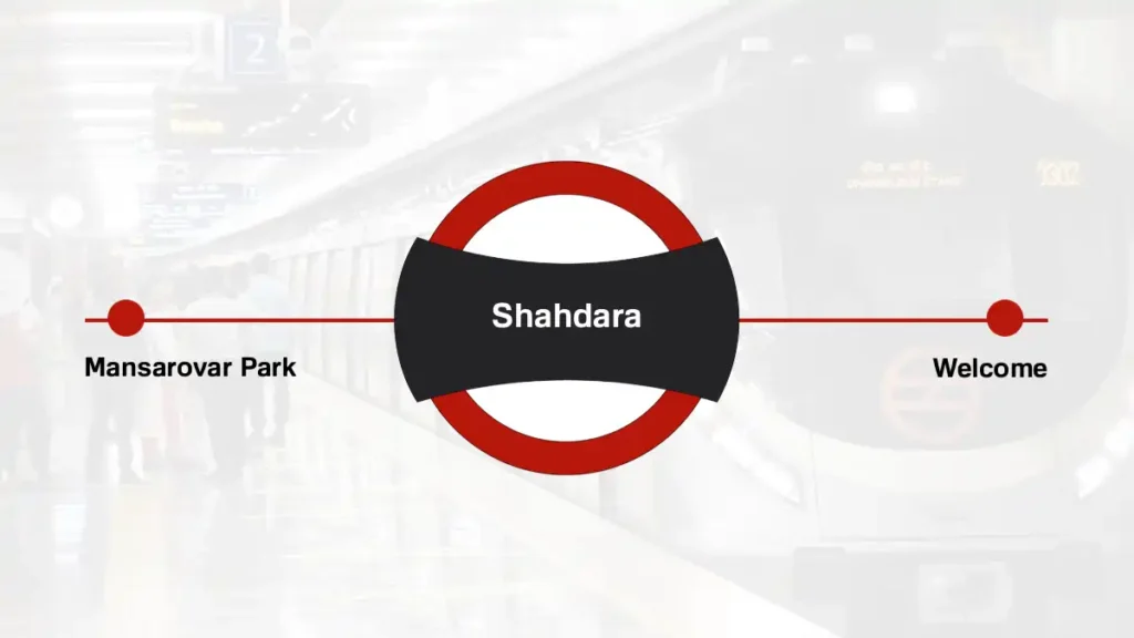 Shahdara Delhi Metro Station