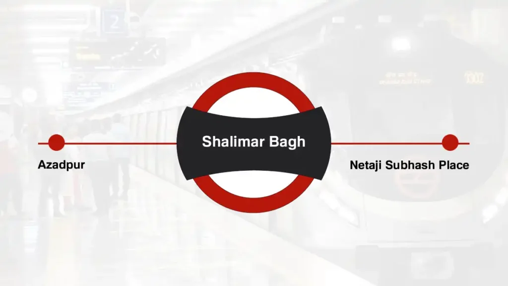 Shalimar Bagh Delhi Metro Station
