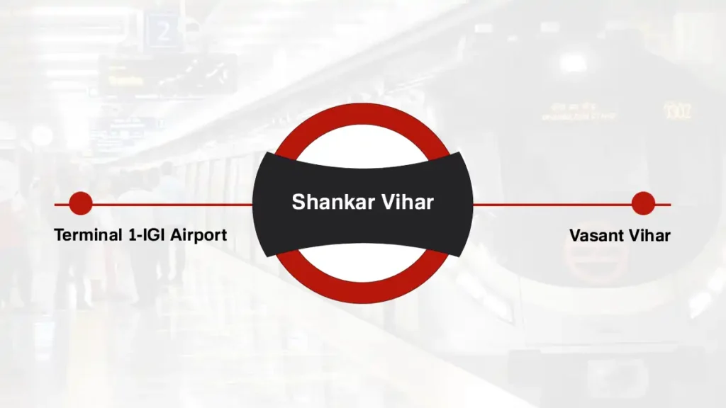 Shankar Vihar Delhi Metro Station