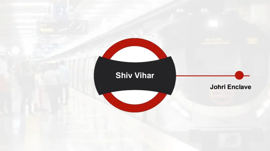 Shiv Vihar Delhi Metro Station
