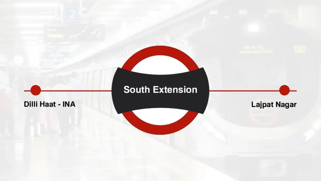South Extension Delhi Metro Station