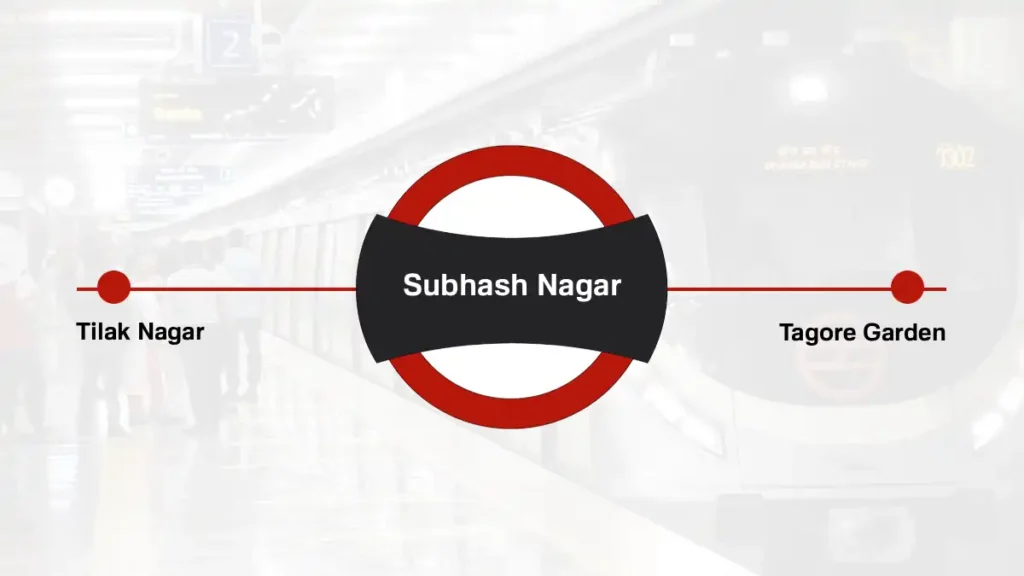 Subhash Nagar Delhi Metro Station