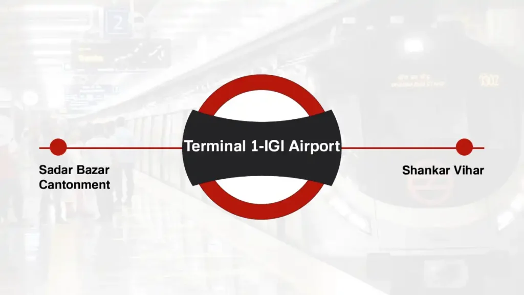 Terminal 1-IGI Airport Delhi Metro Station