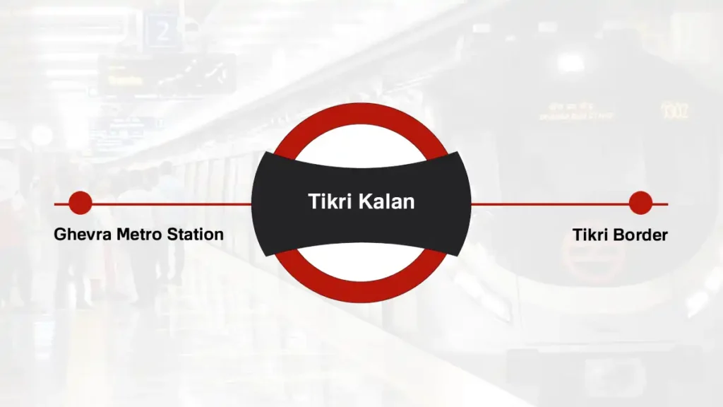 Tikri Kalan Delhi Metro Station