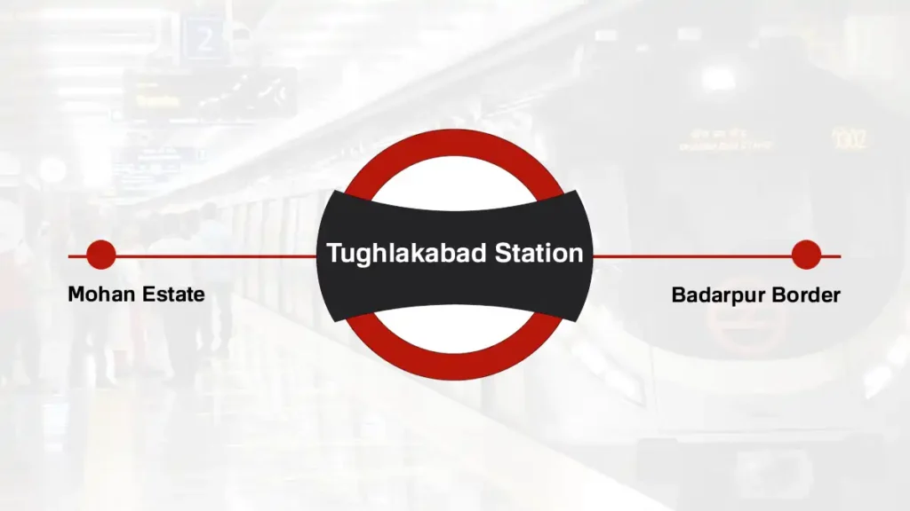 Tughlakabad Station Delhi Metro Station