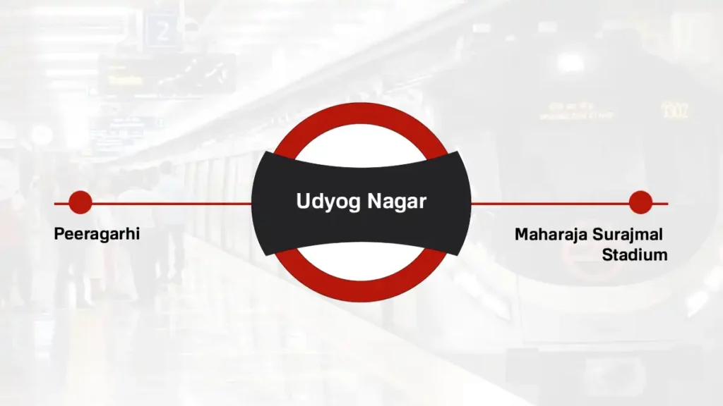 Udyog Nagar Delhi Metro Station
