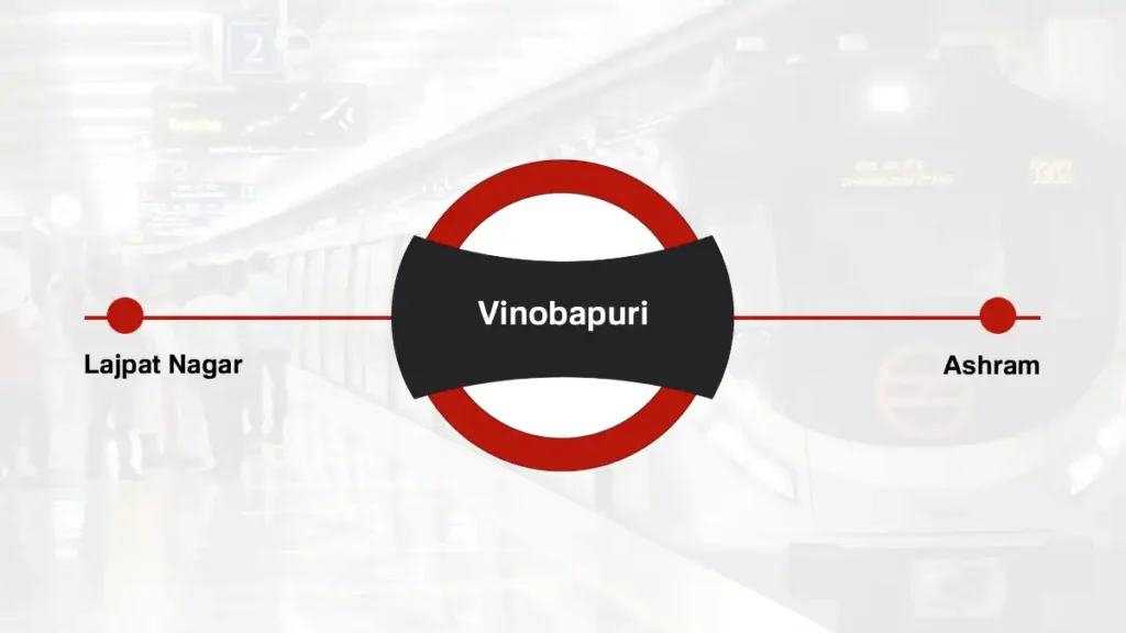 Vinobapuri Delhi Metro Station